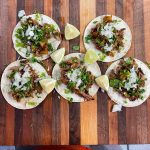 TUESDAY – 11/26/24 – SPICY LEMON CHICKEN SOUP – RUSTY VOUMARD’S – STREET TACOS EL PASTOR