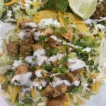 TUESDAY – 11/05/24 – RUSTY VOUMARD’S – ADOBO CHICKEN TOSTADAS